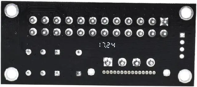 Alt view image 3 of 5 - Black Dual PSU Power Supply Sync Adapter Add2psu ATX 24Pin To 4pin Molex Synchronous Connector Riser Cable Miner Mining