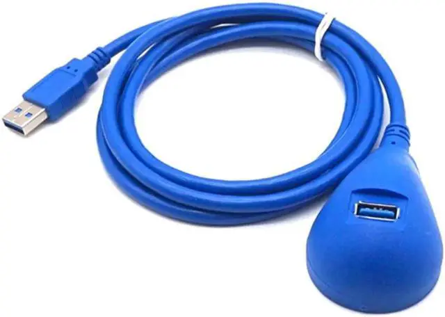 Alt view image 6 of 7 - Super Speed USB 3.0 Male to Female Extension Dock Station Docking Cable 1.5M/4.92ft