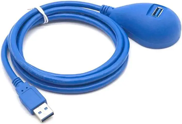 Alt view image 2 of 7 - Super Speed USB 3.0 Male to Female Extension Dock Station Docking Cable 1.5M/4.92ft