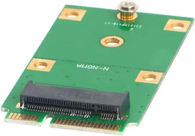 Alt view image 3 of 5 - Ngff Ssd To Mini Pci-E Msata Adapter Card Replacement Converter