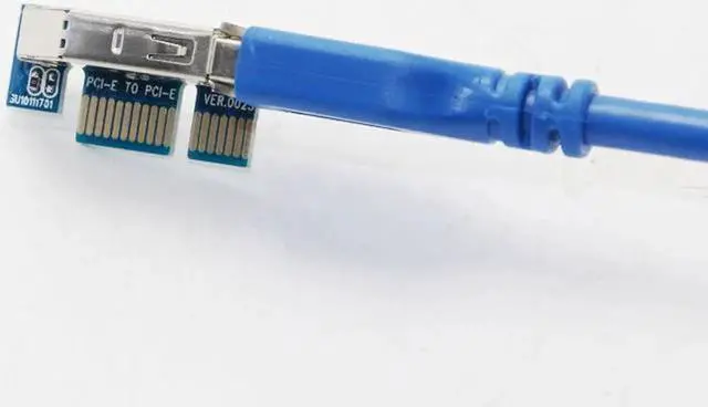 Alt view image 5 of 6 - PCI-E to USB 3.0 PC Front Panel USB Expansion Card PCIE USB Adapter 3.5" Floppy USB3.0 Front Panel Bracket PCI Express x1 Riser