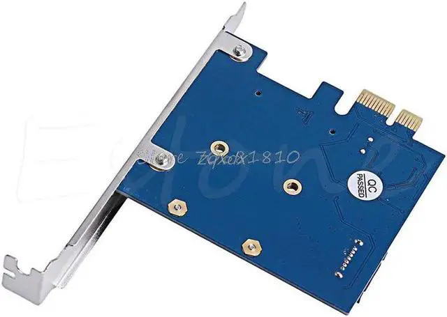 Alt view image 3 of 5 - PCIe to mSATA SSD And SATA 3.0 Combo Extender Adapter Card 6.0Gbps Whosale&Dropship