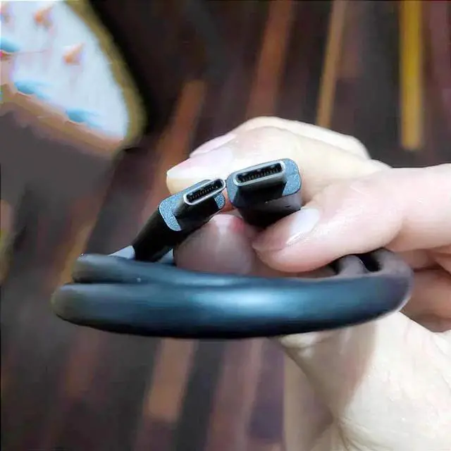 Alt view image 2 of 4 - Cable 6ft Gen2 Thunderbolt 3 Type C to Type C 5Data Cable 20V 5A 100W Fast Charging Cable E-mark