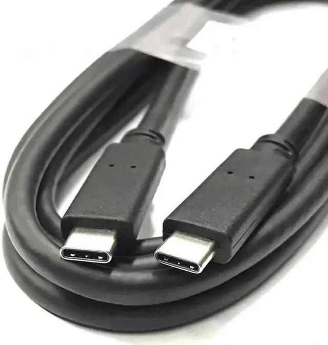 Alt view image 4 of 4 - Cable 6ft Gen2 Thunderbolt 3 Type C to Type C 5Data Cable 20V 5A 100W Fast Charging Cable E-mark