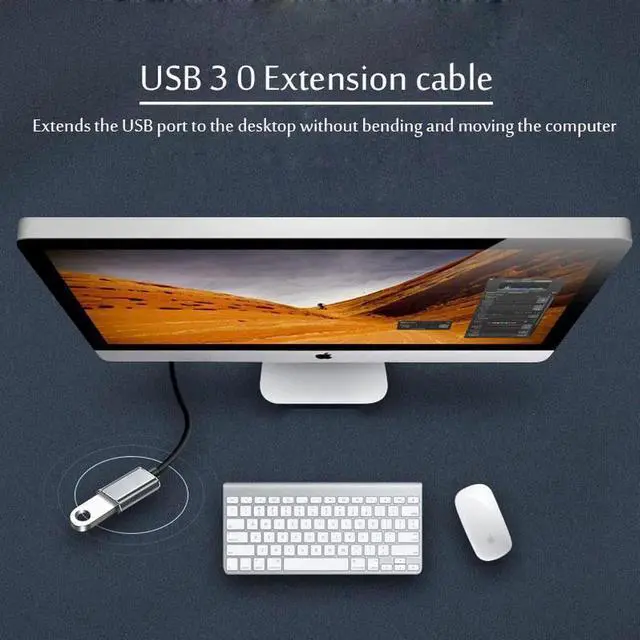 Alt view image 7 of 7 - 3 Pack USB Extension Cable, [3.3FT] USB3.0 Extender USB 3.0 Extension Cable Compatible with Webcam, Camera, Phone, USB hub, Mouse, Keyboard, Printer, Hard Drive, Headset, Xbox