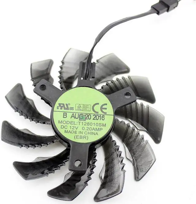 Alt view image 2 of 5 - 78MM T128010SM GTX960 FAN 12V Cooling Fan GV-N960OC For Gigabyte GTX 960 fan Graphics Video Card Cooler Fan PLD08010S12H fan