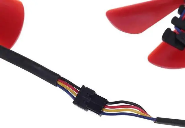 Alt view image 2 of 6 - 2pcs 85mm RX-570-RS RX-580-RS FD10U12S9-C Fan for XFX RX470 RX570 RS RX580 RS Video Graphics Card Cooling Fan Au06 21