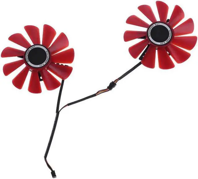 Alt view image 3 of 6 - 2pcs 85mm RX-570-RS RX-580-RS FD10U12S9-C Fan for XFX RX470 RX570 RS RX580 RS Video Graphics Card Cooling Fan Au06 21