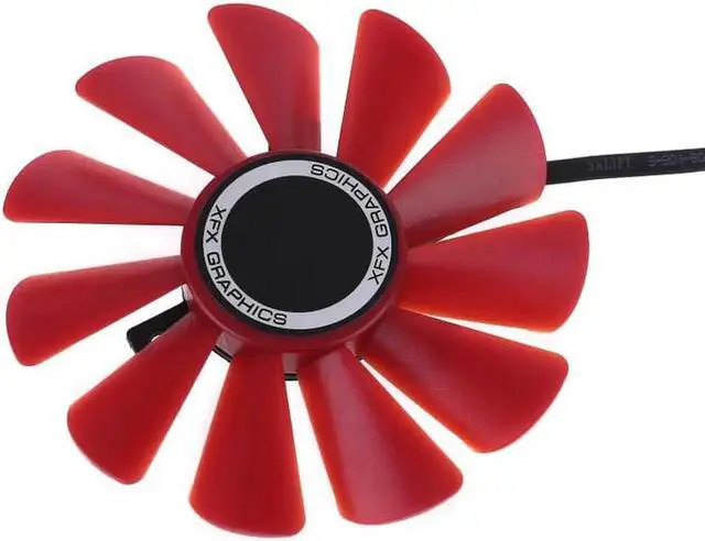 Alt view image 5 of 6 - 2pcs 85mm RX-570-RS RX-580-RS FD10U12S9-C Fan for XFX RX470 RX570 RS RX580 RS Video Graphics Card Cooling Fan Au06 21