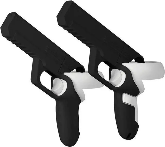 Main image of VR Game Gun for Oculus Quest 2 Controllers Pistol Case, Enhanced FPS Gaming Experience -Compatible with Pistol Whip VR Game, Enhanced FPS Gaming Experience