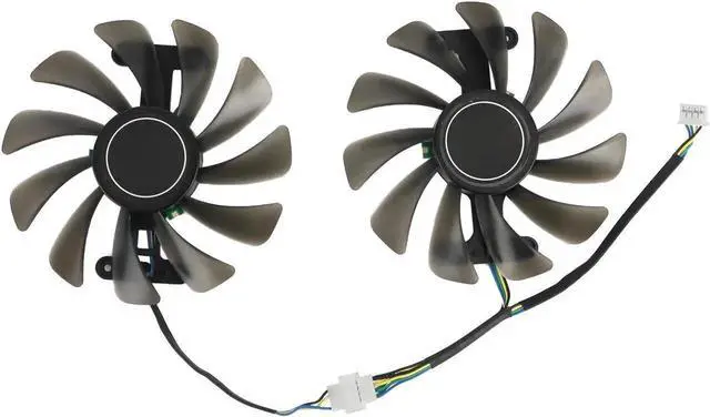 Alt view image 3 of 5 - 95MM GTX1070 GTX1080 Fan with Red LED Light For KFA2 GALAXY GTX 1070 1070Ti 1080 EX Graphics Card Cooling Fan Replacement