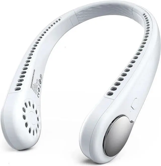 Main image of Portable Neck Fan, Rechargeable Hands Free Bladeless Personal Mini Fans,3 Speeds 48 Air Outlet, Free Adjustment Personal Cooling Fan, Wearable Neck Fan Suitable for Traveling, Sports, Office