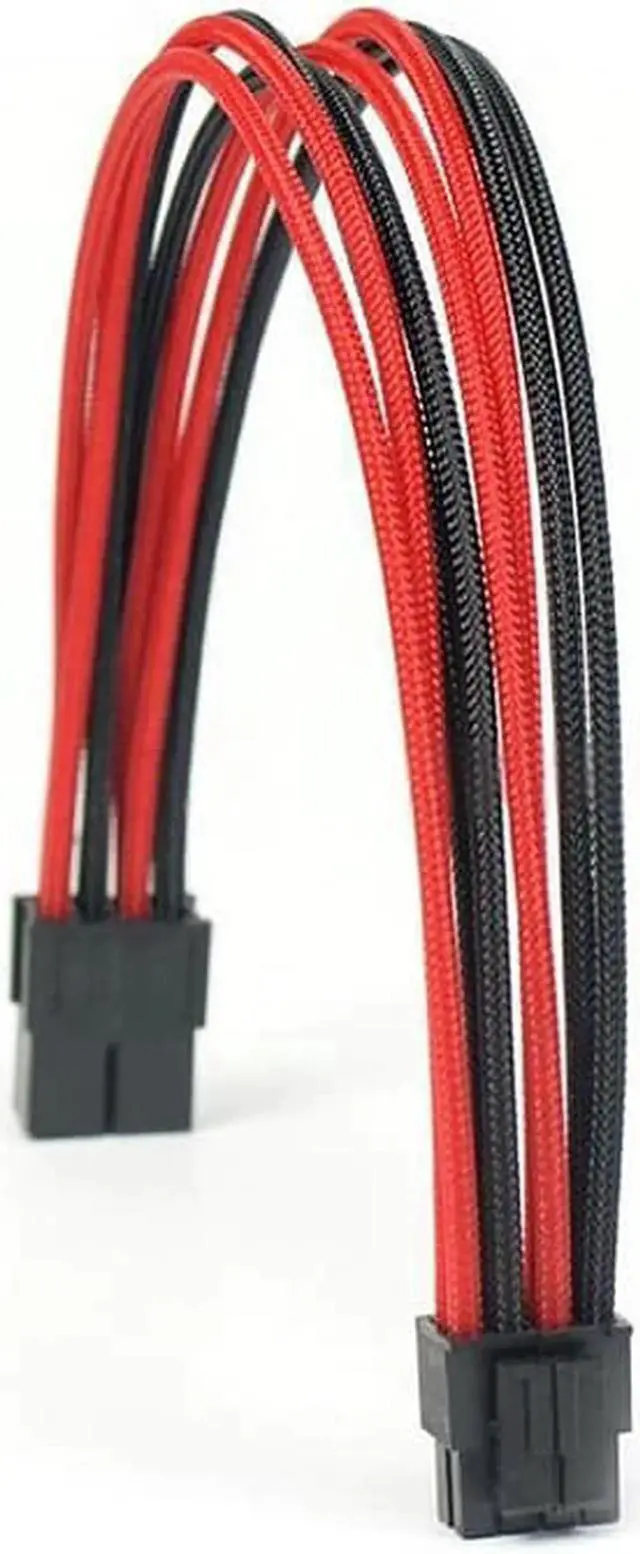 Alt view image 3 of 5 - Supply Extension Cable Kit- Mixed Color Sleeved ATX 24Pin, EPS 4+4Pin, PCI-E 6+2Pin, PCI-E 6Pin Extension Cord