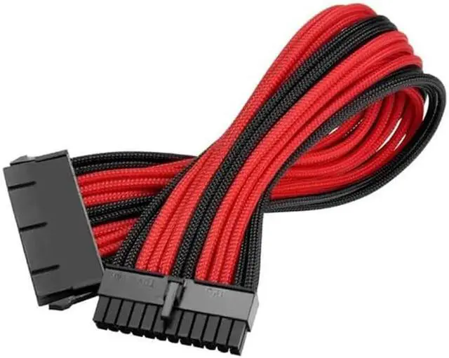 Alt view image 2 of 5 - Supply Extension Cable Kit- Mixed Color Sleeved ATX 24Pin, EPS 4+4Pin, PCI-E 6+2Pin, PCI-E 6Pin Extension Cord
