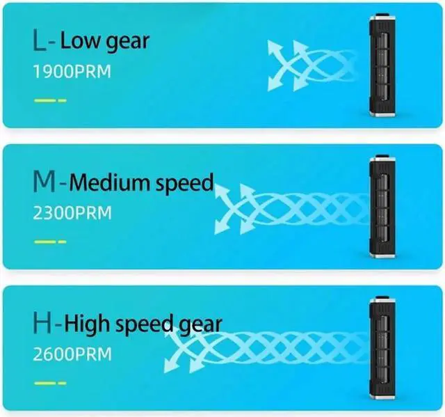 Alt view image 5 of 7 - Laptop Radiator Bladeless Fan Turbine High Air Volume Vooling Base RGB Llight Notebook PC Base Bracket