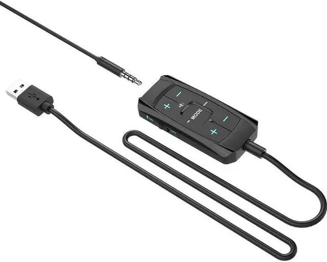Main image of External USB to 3.5mm AUX Sound Card Adapter with Microphone 7.1 Audio Adapter 3D Antimagnetic Audio Headset Microphone Jack For Laptop PC/PS4/PS5