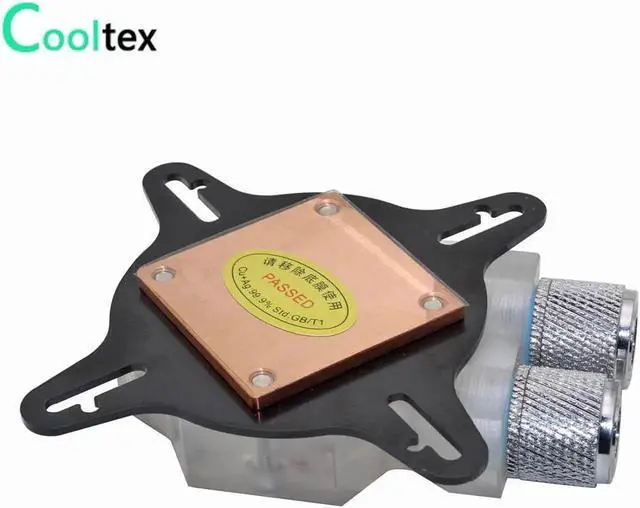 Alt view image 5 of 6 - New GPU Water Block Video Graphics Card Water Cooling Block watercooled block Radiator cooler Hole Spacing 42mm-62mm