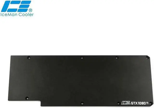 Main image of IceManCooler Backplate For GTX 1080Ti Founders Edition Rear Panel Fit GTX 1080T Ice Dragon Graphics Card Plate