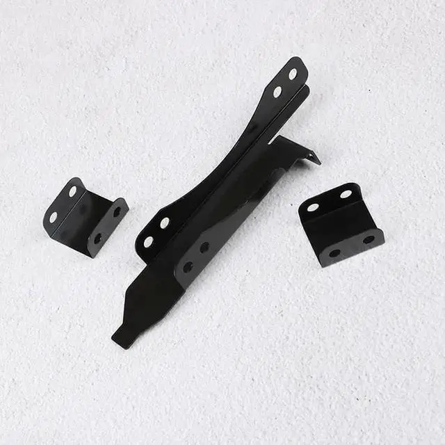 Alt view image 2 of 6 - Dual Fans Mount Rack Cooling Heatsink Bracket For Graphics Video Car Mount Dual Cooling Fan Bracket Fan Connectors Screws