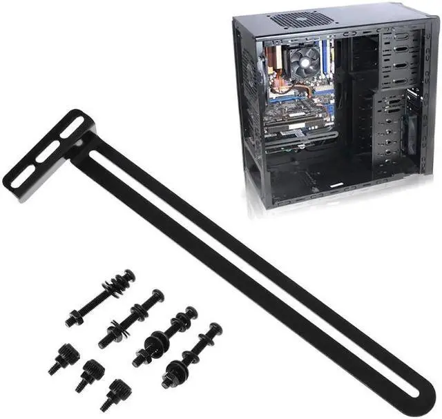 Main image of Universal Fan Mount Bracket For PCI Side-Blown Graphics Card Cooling Fan Mount Bracket Holder