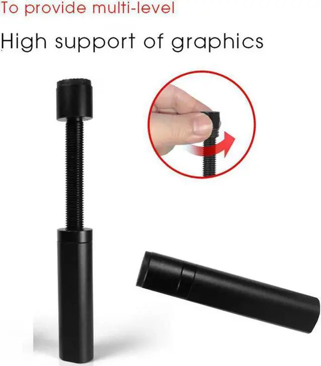 Alt view image 5 of 6 - Protective Retractable Graphics Card GPU Bracket Support Adjustable Video Card Holder Bracket Jack Desktop PC Case Accessories