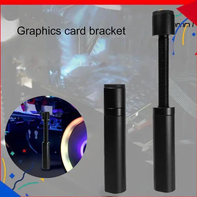 Alt view image 3 of 6 - Protective Retractable Graphics Card GPU Bracket Support Adjustable Video Card Holder Bracket Jack Desktop PC Case Accessories