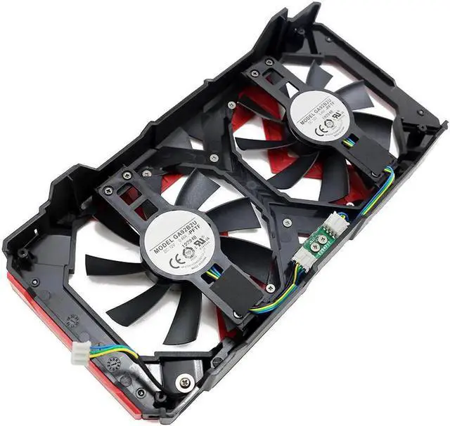 Alt view image 4 of 4 - GA92B2U RX570 RX580 Cooler Fan for DATALAND Radeon RX 580 590 X-Seri Graphics Card Cooling Fan