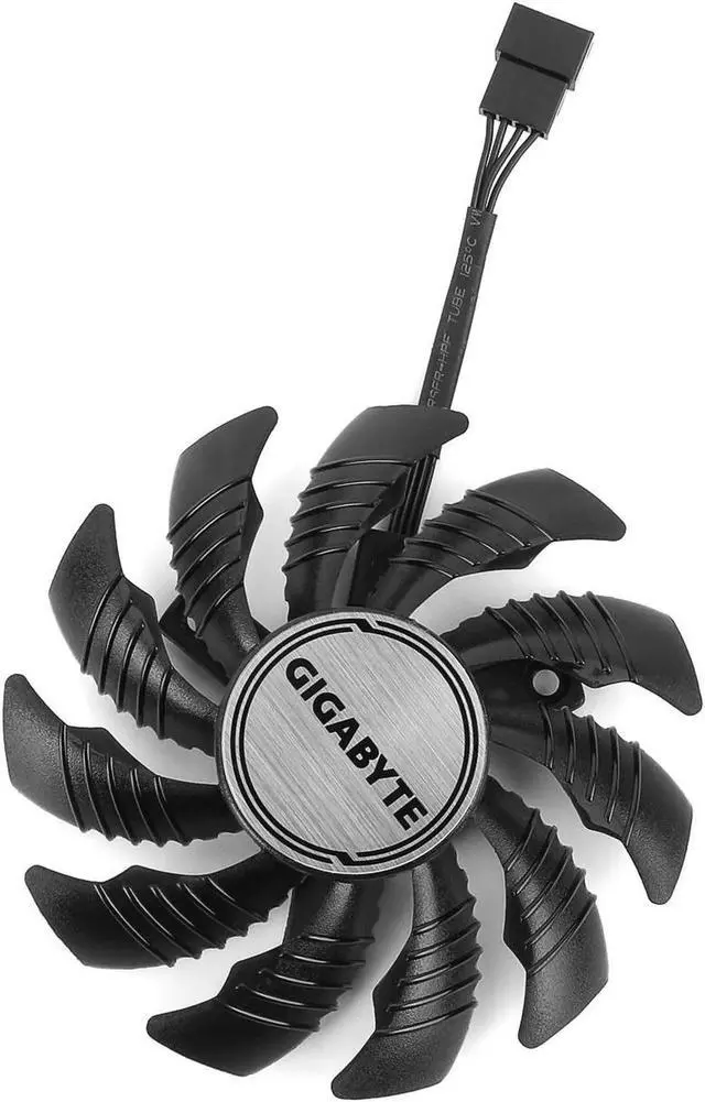 Alt view image 6 of 6 - Original 78MM Cooler Fan Replacement For Gigabyte GeForce RTX 2060 2060S SUPER 2070 GAMING OC Graphics Video Card Cooling