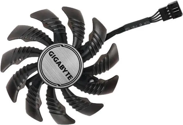 Alt view image 2 of 6 - Original 78MM Cooler Fan Replacement For Gigabyte GeForce RTX 2060 2060S SUPER 2070 GAMING OC Graphics Video Card Cooling