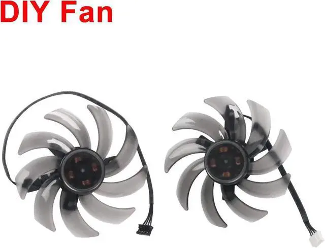 Alt view image 4 of 6 - 85mm FDC10H12S9-C 0.35AMP RTX2060 RTX2070 GPU Cooling Fan For Gainward Geforce RTX 2060 2070 SUPER Ghost Graphics Card Cooler