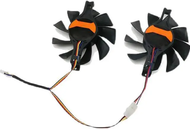 Alt view image 2 of 6 - Square Hole / Round Hole Graphics Card Cooler Fan For Colorful P106-100 GTX1060 960 950 NetChi Edition Graphics Card