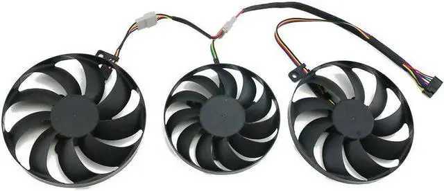Alt view image 2 of 4 - FDC10H12D9-C FD7010H12D 7Pin 5600XT 5700XT For ASUS Radeon RX 5600 5700 XT TUF X3 EVO OC Graphics Card Cooling Fan