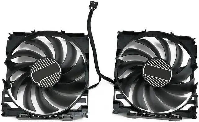 Alt view image 3 of 5 - 4pin CF-129215S GTX970 1060 GAMING OC Cooler Fan Replace for Inno3D GEFORCE GTX 960 970 X2 OC Video card Fan