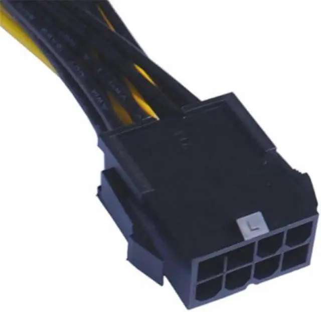 Alt view image 3 of 6 - 1Pcs 8 Pin PCI Express To Dual PCIE 8 (6+2) Pin Power Cable 22cm Motherboard Graphics Card PCI-E GPU Power Data Cable Splitter