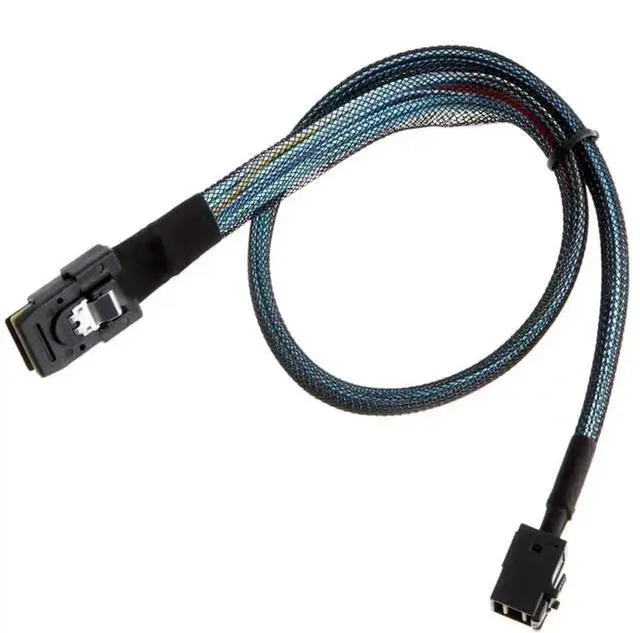 Alt view image 5 of 6 - Aomoproing Mini SAS SFF-8087 to Mini SAS HD SFF-8643 High-Speed Internal Server Cable (59.05, Inches)