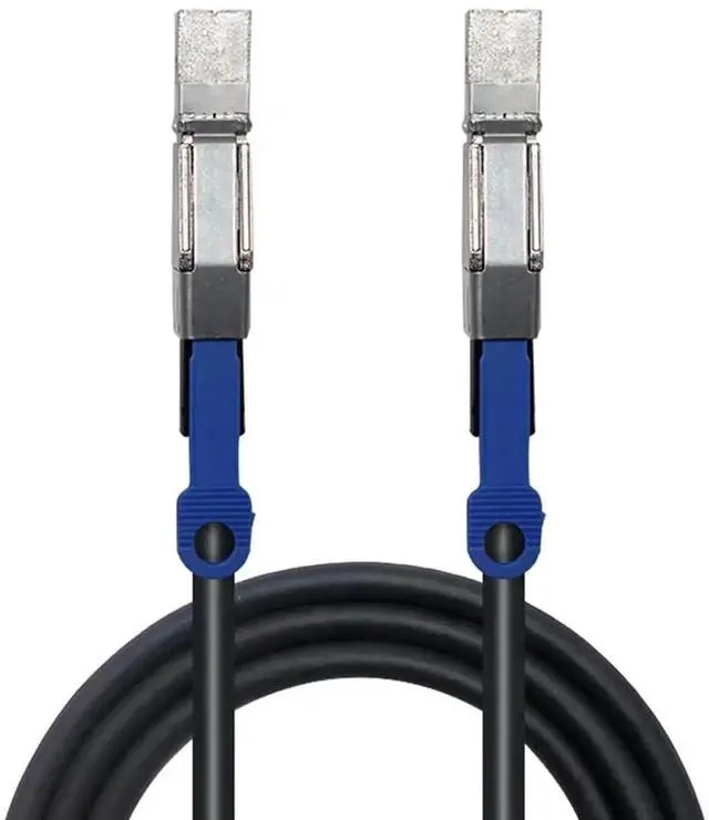 Main image of Aomoproing Mini SAS HD SFF-8644 to Mini SAS SFF-8644 Cable with IC \u2013 High Speed Server Aggregation Cable, 12Gbps, 28AWG, Low-Loss Flat Interface (3M)