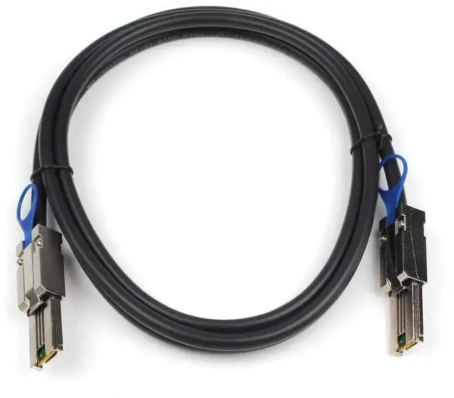 Alt view image 4 of 6 - Aomoproing Mini SAS26P SFF-8088 to SFF-8088 2M 6.6 feet External Cable Attached SCSI