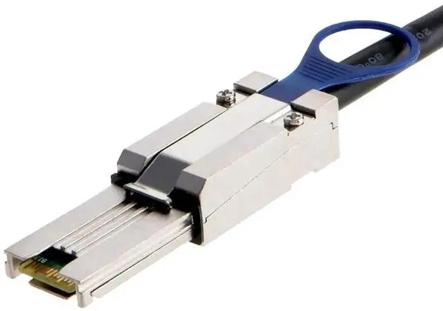 Alt view image 3 of 4 - Aomoproing External Mini SAS HD SFF-8644 to SFF-8088 Cable, 6 Gbps, 2M/6.6FT, 2 PACK