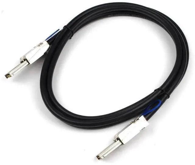 Alt view image 5 of 5 - Aomoproing 2PCS Mini SAS26P SFF-8088 to SFF-8088 2M 6.6 feet External Cable Attached SCSI