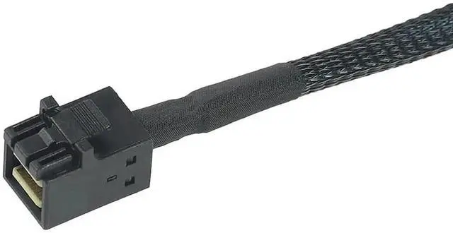 Alt view image 4 of 5 - Aomoproing Internal HD Mini SAS SFF-8643 Host to SFF-8087 Target Cable