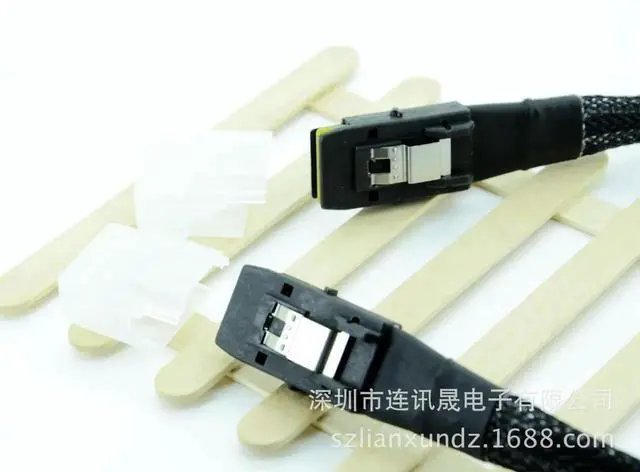 Alt view image 2 of 5 - Aomoproing Mini SAS cable SFF-8087 36P to 36P server internal wiring