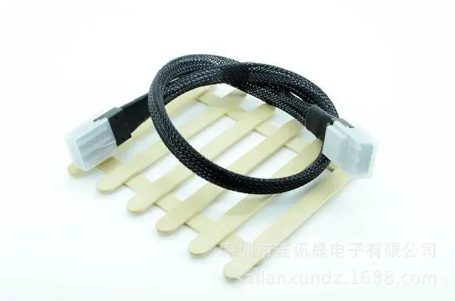 Alt view image 4 of 5 - Aomoproing Mini SAS cable SFF-8087 36P to 36P server internal wiring