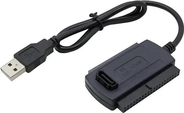 Main image of Aomoproing 3xy USB 2.0 to IDE SATA Adapter Serial IDE Parallel Hard Drive Reader 480Mbps to Optical Drive with Power Adapter for Universal 2.5in 3.5in IDE HDD SSD (3XY)