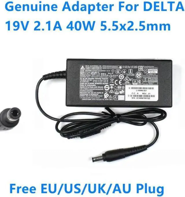 Main image of Aomoproing 19V 2.1A 40W 5.5x2.5mm Delta ADP-40LD B Power Supply AC Adapter For LED LCD Monitor Power Charger