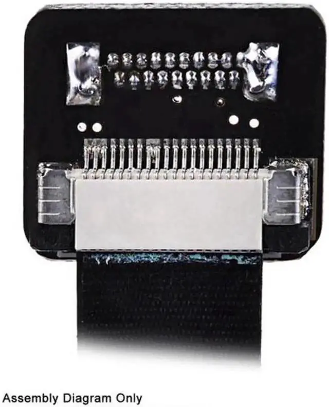 Main image of Aomoproing Left Angled 90 Degree HDMI Male to Female FPC Flat Cable for HDTV Multicopter Aerial Photography 2.6"