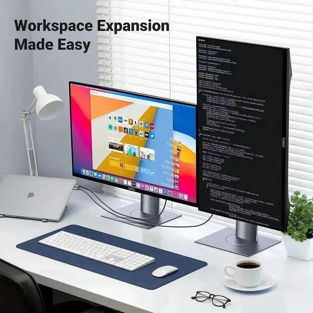 Alt view image 4 of 7 - Aomoproing UGREEN USB C to HDMI 2.1 Cable 8K@60Hz 4K@240Hz 10FT Thunderbolt 4/3 Type C to HDMI 48Gbps HDR HDCP2.3 Compatible for MacBook Pro Air iPad, iPhone 17/16 Pro Max, Galaxy S25, Pixel 9, XPS