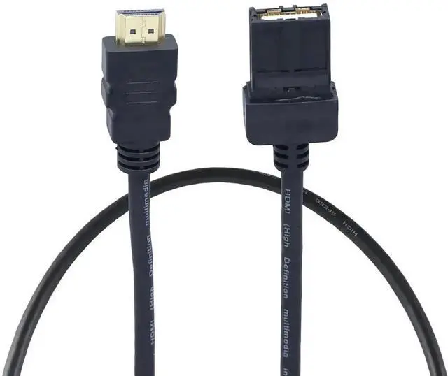 Alt view image 3 of 4 - Aomoproing High-Definition E Type Male to AM Male Car 4K Audio Video Cable \u2013 Compatible with HDMI 2.0, Anti-Vibration High Speed Digital Multimedia Connector, Supports 4K Ultra HD (2M)