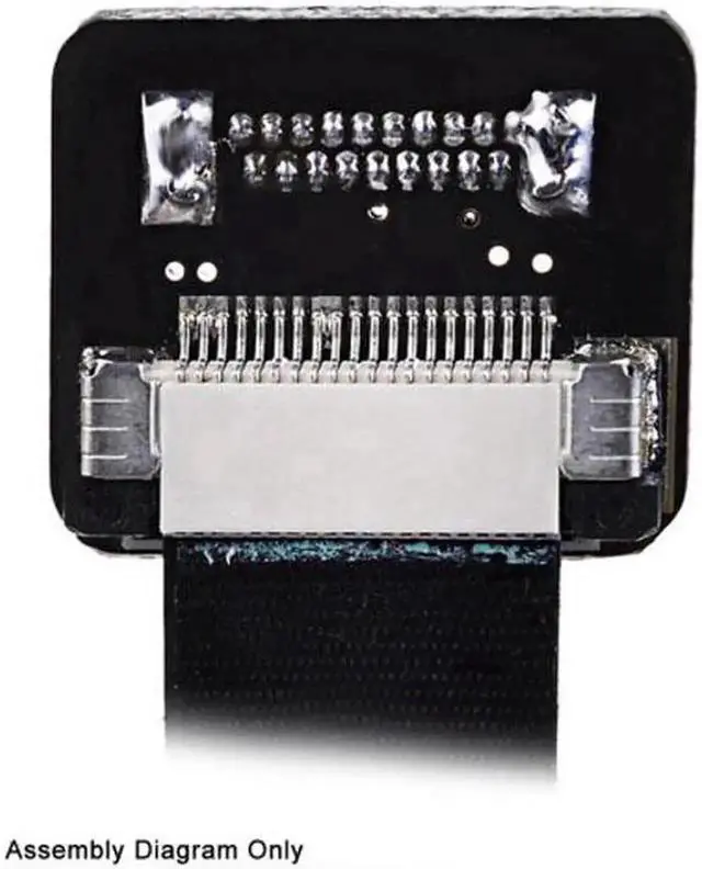 Alt view image 5 of 7 - Aomoproing FPV HDMI Male to Right Angled 90D HDMI Male HDTV FPC Flat Cable for FPV HDTV Multicopter Aerial Photography