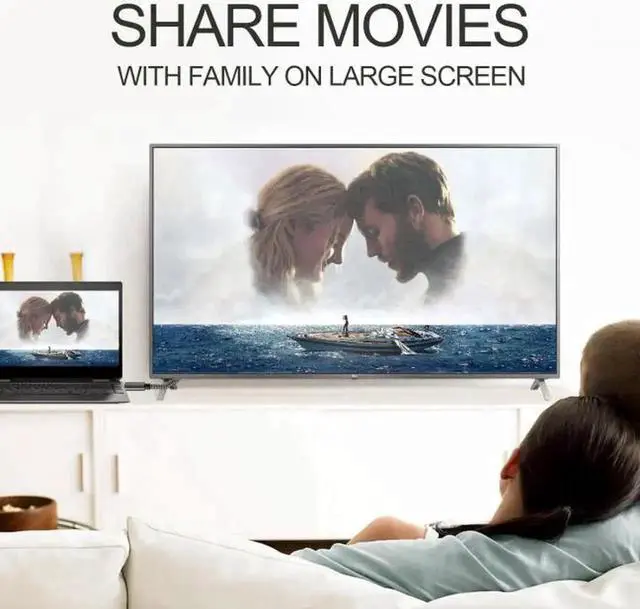 Alt view image 4 of 7 - Aomoproing Micro HDMI to HDMI 2.1 Ultra-HD UHD 8K 60hz 4K 120hz Cable 48Gbs HDMI Cord for Camera Tablet