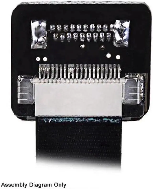 Alt view image 7 of 7 - Aomoproing FPV HDMI Male to Left Angled 90D HDMI Male HDTV FPC Flat Cable for FPV HDTV Multicopter Aerial Photography